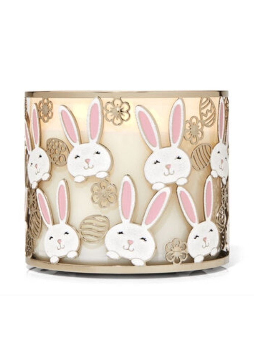 EASTER BUNNY 3-WICK CANDLE HOLDER BY BATH & BODY WORKS